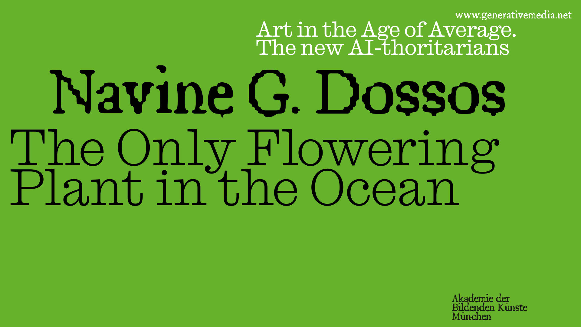 The Only Flowering Plant in the Ocean